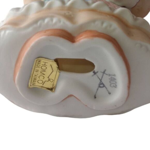 Vintage HOMCO little girl figurine. Numbered - Picture 5 of 5